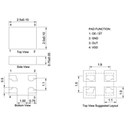 TXC晶振,普通有源晶振,TD晶振