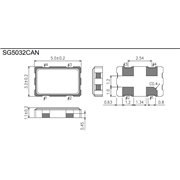 愛(ài)普生晶振,SG5032CAN晶振,有源四腳晶振,SG5032CAN 12.000000M-TJGA3