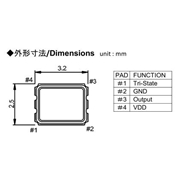 NAKA晶振,SP300晶振,SPXO晶振