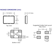 Oscilent晶振,276晶振,276-12.0M-SR-05-G-R-TR晶振