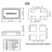 ITTI晶振,C50晶振,C50H50-20.000-15-5.0V晶振
