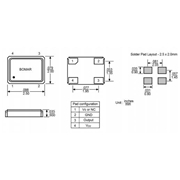 Bomar晶振,B1701-DEAS3R-20.000000晶振,TCXO溫補晶振