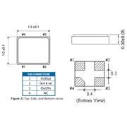 ECX-1048 ECS-260-8-48-CKY-TR 1210mm 26MHZ SMD