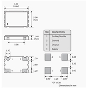GXO-U108L/AI 24.576MHz晶振,進口GOLLEDGE有源晶體,無人機信號接收器晶振